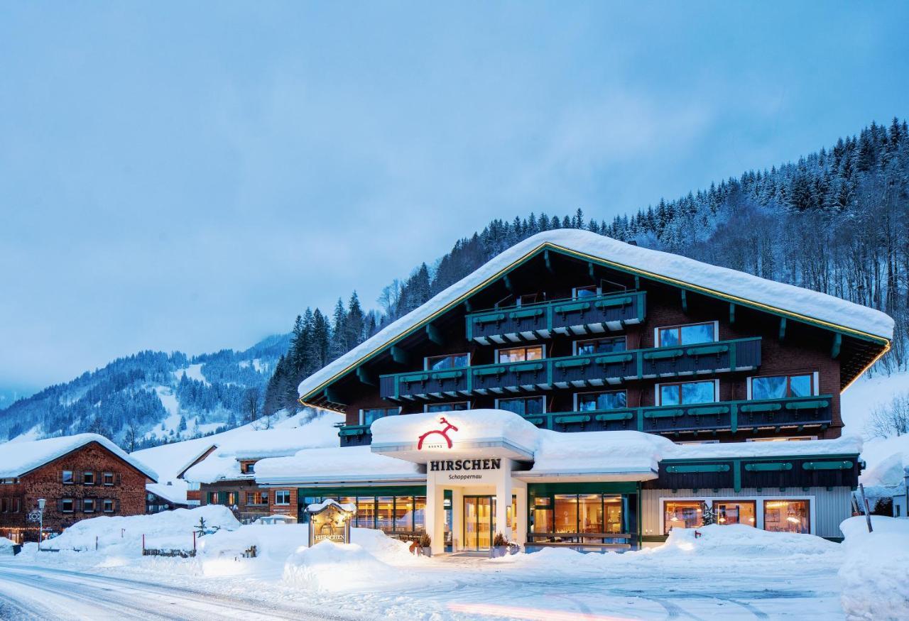 Hirschen Wohlfuehlhotel Schoppernau Luaran gambar
